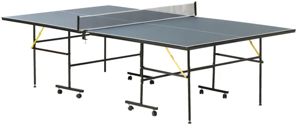 Odin Tischtennisplatte 274x152.5x76cm - 12mm MDF - inkl. 1 Netz, 3 Bälle & 2 Schläger
