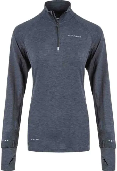 Endurance Canna V2 Melange Performance - Midlayer - Damen - Schwarz - Gr. 46