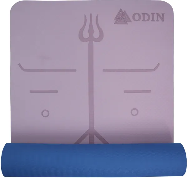 Odin Dual Pink/Blue TPE Yogamatte 0,6cm